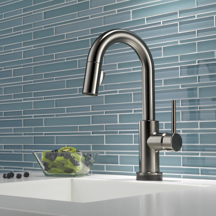 Delta Trinsic Single Handle Pull-Down Bar / Prep Faucet with Touch2O Technology - 9959T