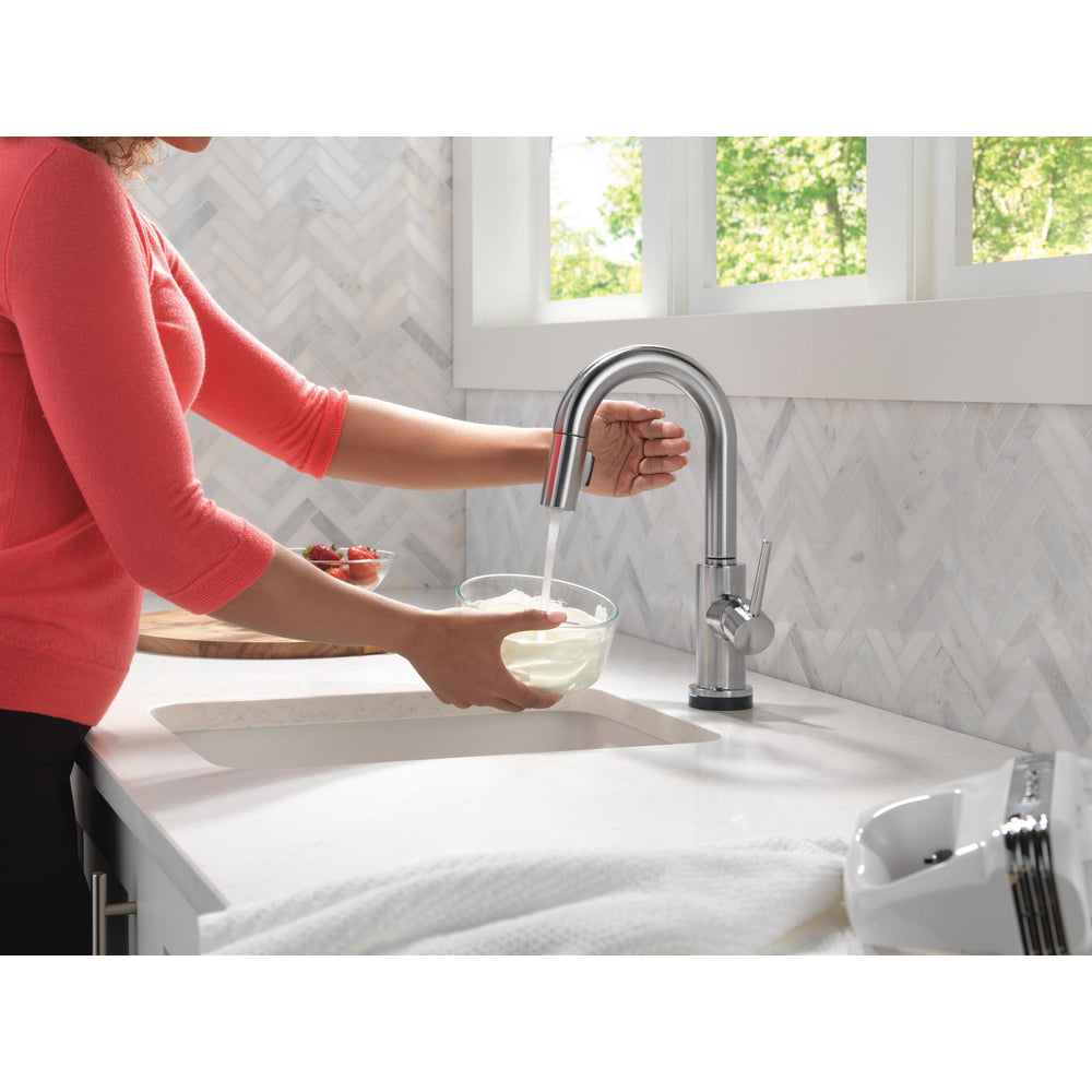 Delta Trinsic Touch2O Bar / Prep Faucet with Touchless Technology - 9959TL