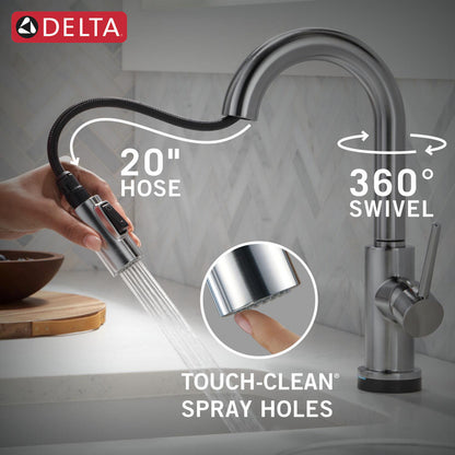 Delta Trinsic Touch2O Bar / Prep Faucet with Touchless Technology - 9959TL