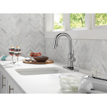 Delta Trinsic Touch2O Bar / Prep Faucet with Touchless Technology - 9959TL