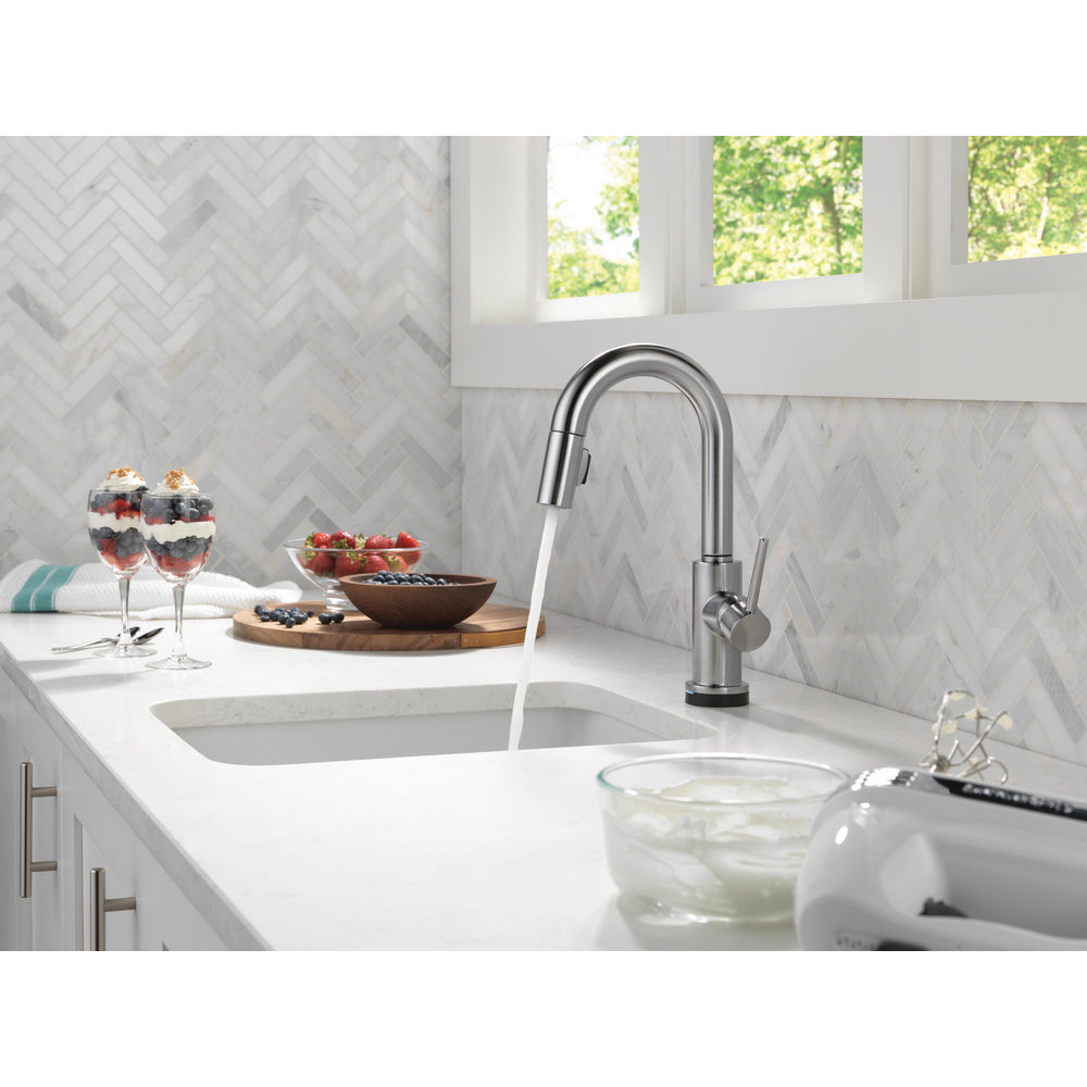 Delta Trinsic Touch2O Bar / Prep Faucet with Touchless Technology - 9959TL