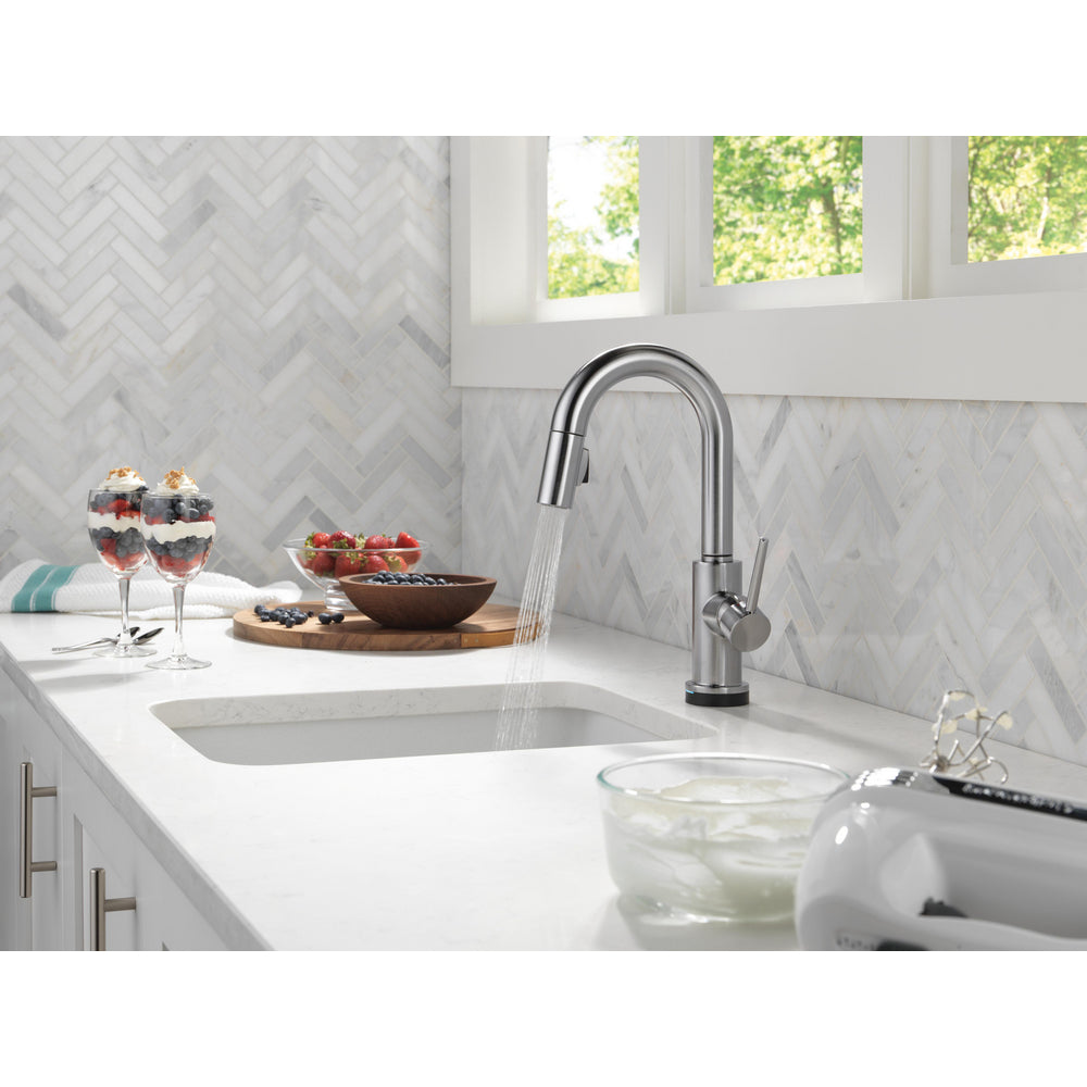 Delta Trinsic Touch2O Bar / Prep Faucet with Touchless Technology - 9959TL