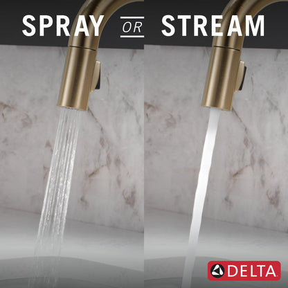 Delta Trinsic Touch2O Bar / Prep Faucet with Touchless Technology - 9959TL