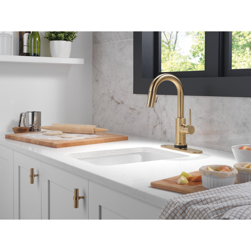 Delta Trinsic Touch2O Bar / Prep Faucet with Touchless Technology - 9959TL