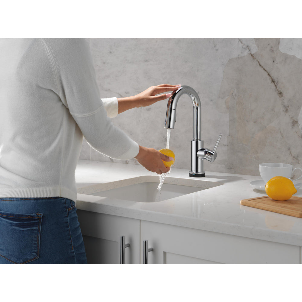 Delta Trinsic Touch2O Bar / Prep Faucet with Touchless Technology - 9959TL