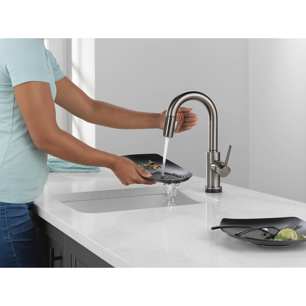 Delta Trinsic Touch2O Bar / Prep Faucet with Touchless Technology - 9959TL