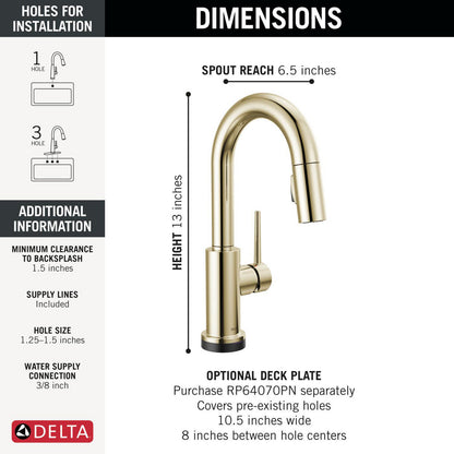 9959TL Trinsic Polished Nickel