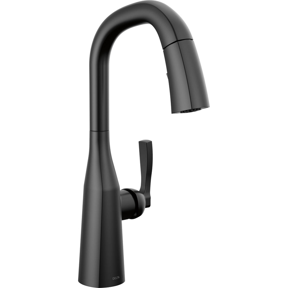 Delta Stryke Single Handle Pull-Down Bar/Prep Faucet - 9976