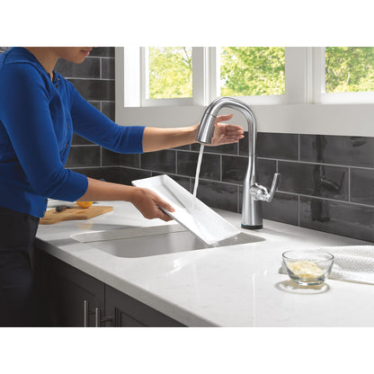 Delta Stryke Touchless Pulldown Bar Faucet - 9976TL
