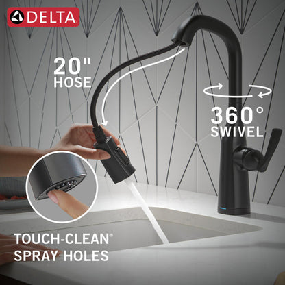 Delta Stryke Touchless Pulldown Bar Faucet - 9976TL