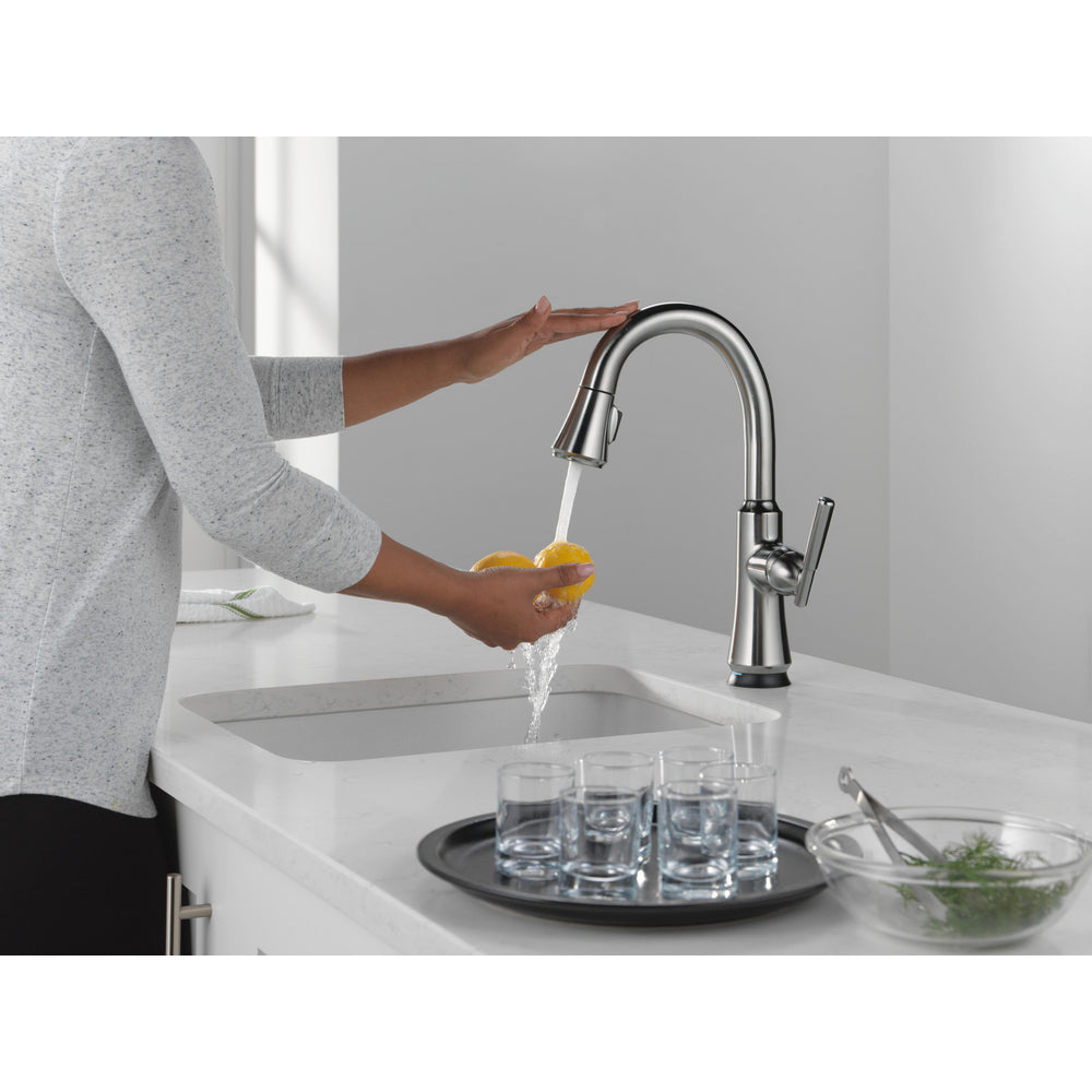 Delta Coranto Pulldown Touchless Kitchen Bar Faucet - 9979TL