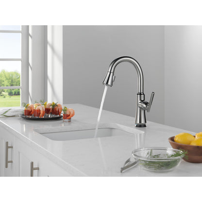 Delta Coranto Pulldown Touchless Kitchen Bar Faucet - 9979TL