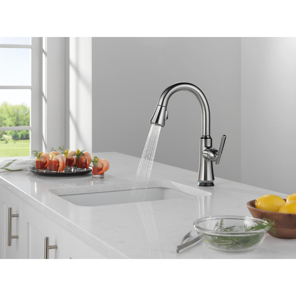 Delta Coranto Pulldown Touchless Kitchen Bar Faucet - 9979TL
