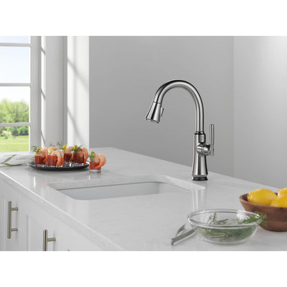 Delta Coranto Pulldown Touchless Kitchen Bar Faucet - 9979TL