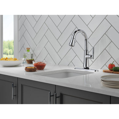 Delta Coranto Pulldown Touchless Kitchen Bar Faucet - 9979TL
