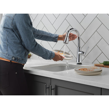 Delta Coranto Pulldown Touchless Kitchen Bar Faucet - 9979TL