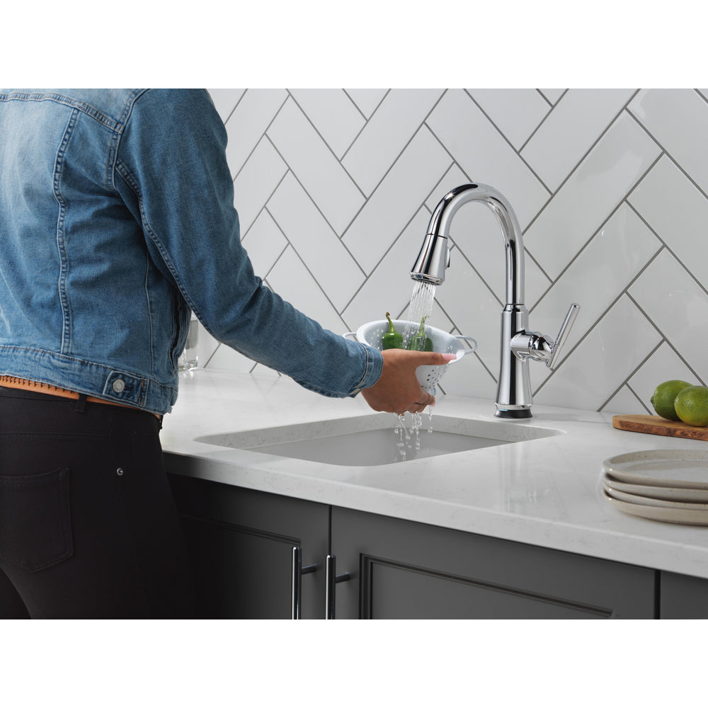 Delta Coranto Pulldown Touchless Kitchen Bar Faucet - 9979TL