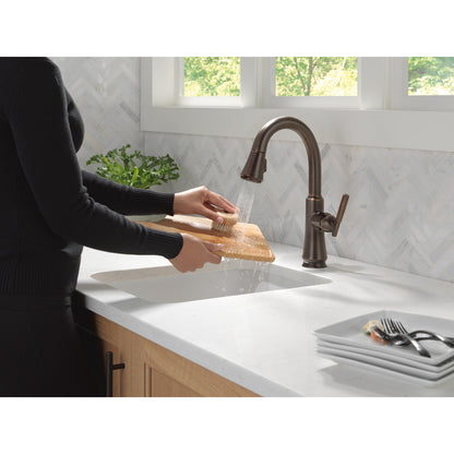Delta Coranto Pulldown Touchless Kitchen Bar Faucet - 9979TL