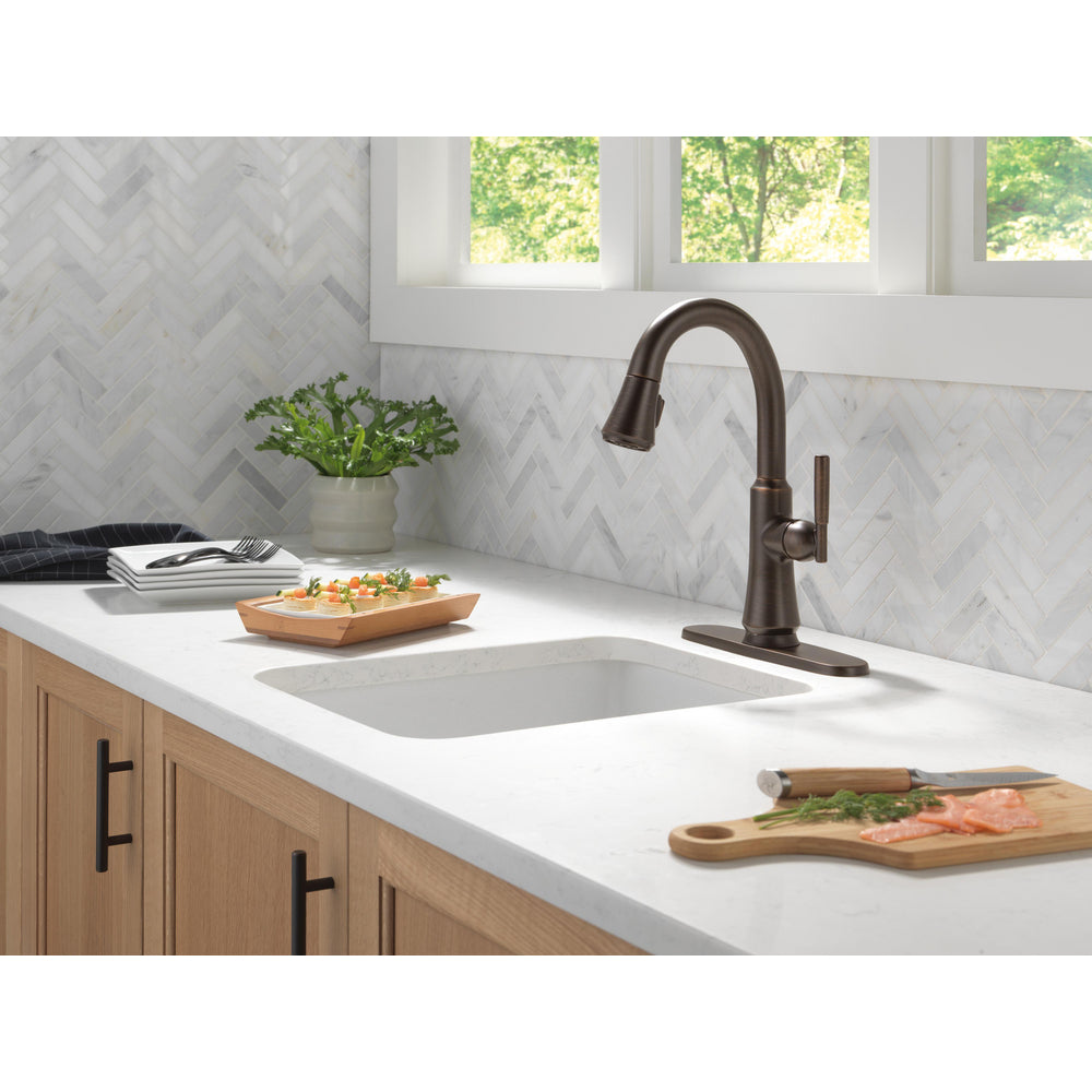 Delta Coranto Pulldown Touchless Kitchen Bar Faucet - 9979TL