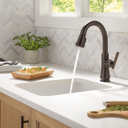 Delta Coranto Pulldown Touchless Kitchen Bar Faucet - 9979TL