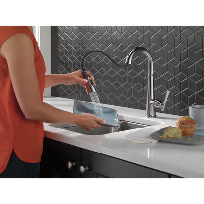 Delta Emmeline Single Handle Pull Down Bar/Prep Faucet - 9982