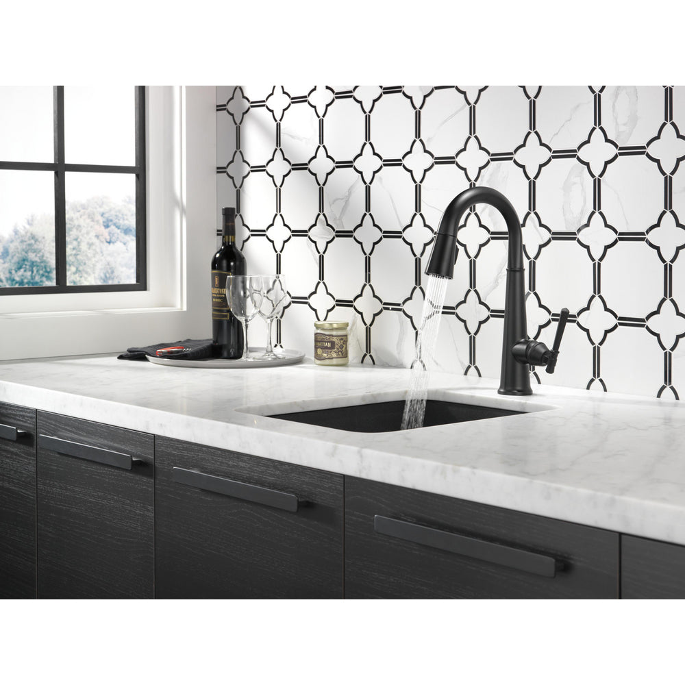 Delta Emmeline Single Handle Pull Down Bar/Prep Faucet - 9982