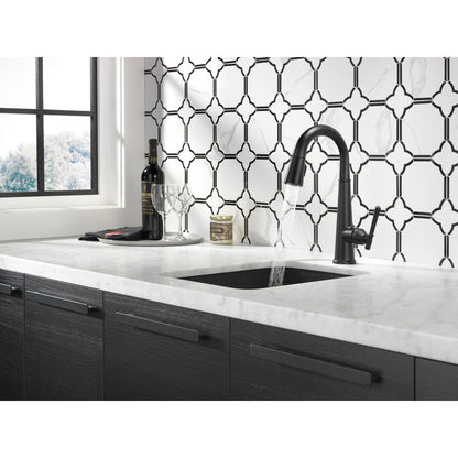 Delta Emmeline Single Handle Pull Down Bar/Prep Faucet - 9982