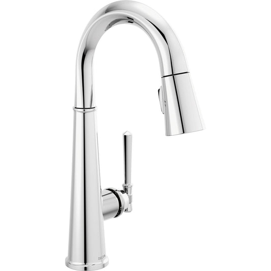 Delta Emmeline Single Handle Pull Down Bar/Prep Faucet - 9982