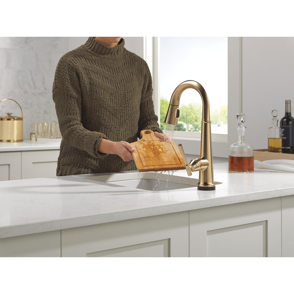 Delta Emmeline Touchless Pulldown Bar Faucet -9982TL