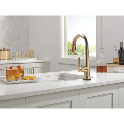 Delta Emmeline Touchless Pulldown Bar Faucet -9982TL