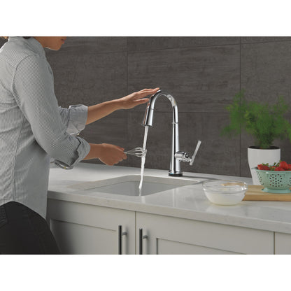 Delta Emmeline Touchless Pulldown Bar Faucet -9982TL