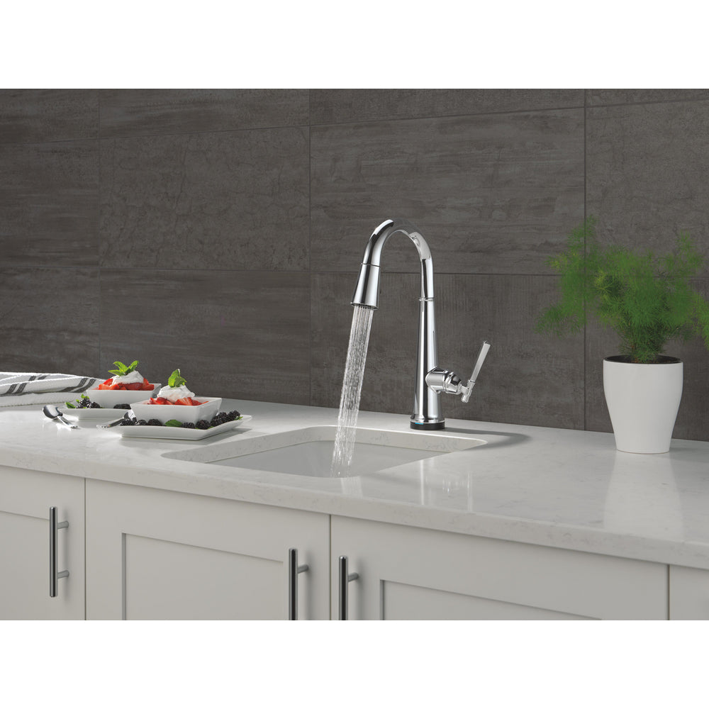 Delta Emmeline Touchless Pulldown Bar Faucet -9982TL