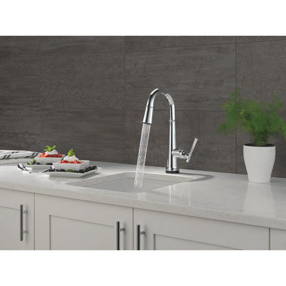 Delta Emmeline Touchless Pulldown Bar Faucet -9982TL