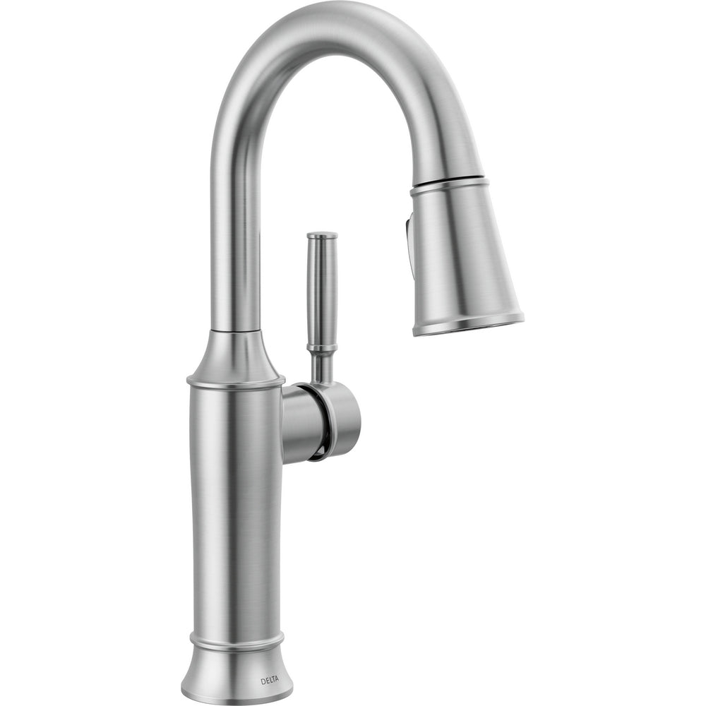 Delta Renaldi Single Handle Pull-Down Bar / Prep Faucet - 9984