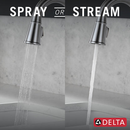 Delta Renaldi Single Handle Pull-Down Bar / Prep Faucet - 9984