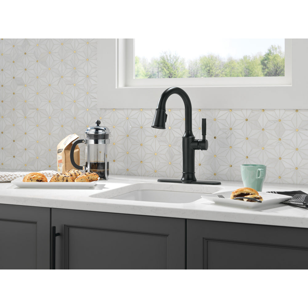 Delta Renaldi Single Handle Pull-Down Bar / Prep Faucet - 9984