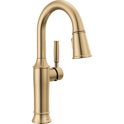 Delta Renaldi Single Handle Pull-Down Bar / Prep Faucet - 9984