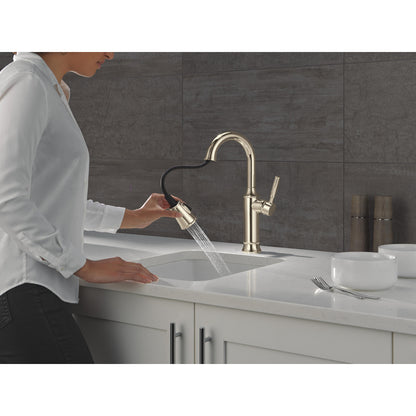 Delta Renaldi Single Handle Pull-Down Bar / Prep Faucet - 9984