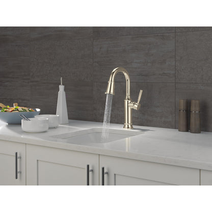 Delta Renaldi Single Handle Pull-Down Bar / Prep Faucet - 9984