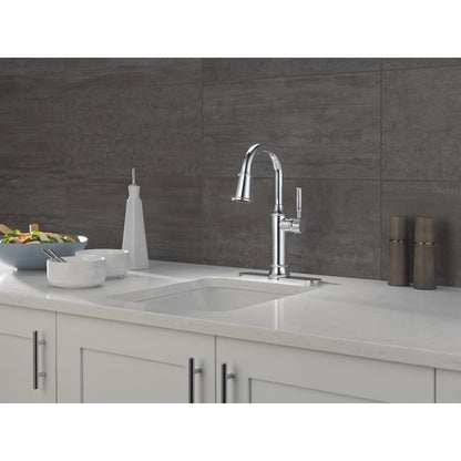Delta Renaldi Single Handle Pull-Down Bar / Prep Faucet - 9984