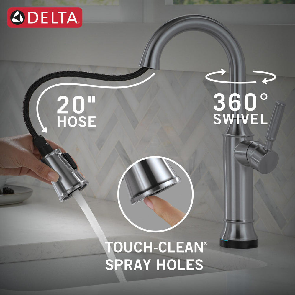 Delta Renaldi Touch2O Bar / Prep Faucet with Touchless Technology - 9984TL