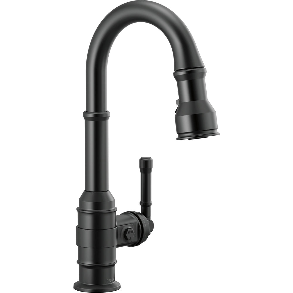 Delta Broderick Single Handle Pull-Down Bar/Prep Faucet - 9990