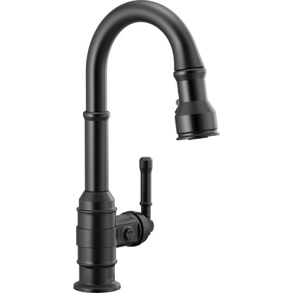 Delta Broderick Single Handle Pull-Down Bar/Prep Faucet - 9990