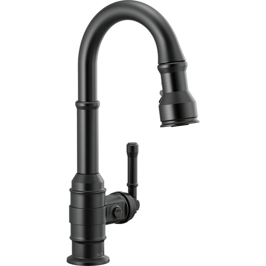 Delta Broderick Single Handle Pull-Down Bar/Prep Faucet - 9990