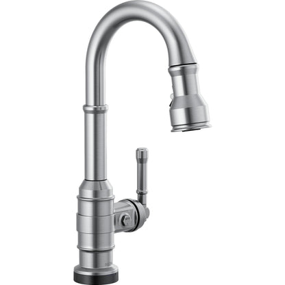 Delta Broderick Touchless Pulldown Bar Faucet - 9990TL