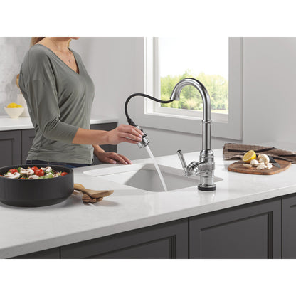 Delta Broderick Touchless Pulldown Bar Faucet - 9990TL