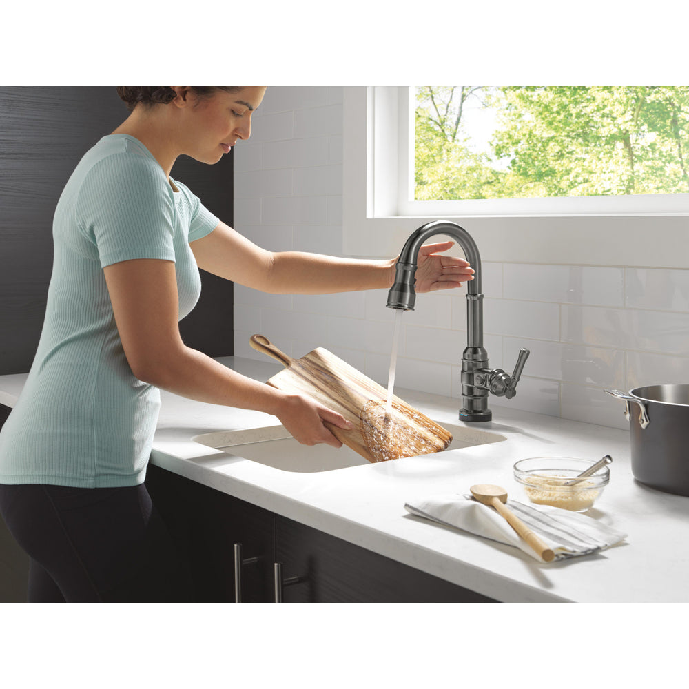 Delta Broderick Touchless Pulldown Bar Faucet - 9990TL