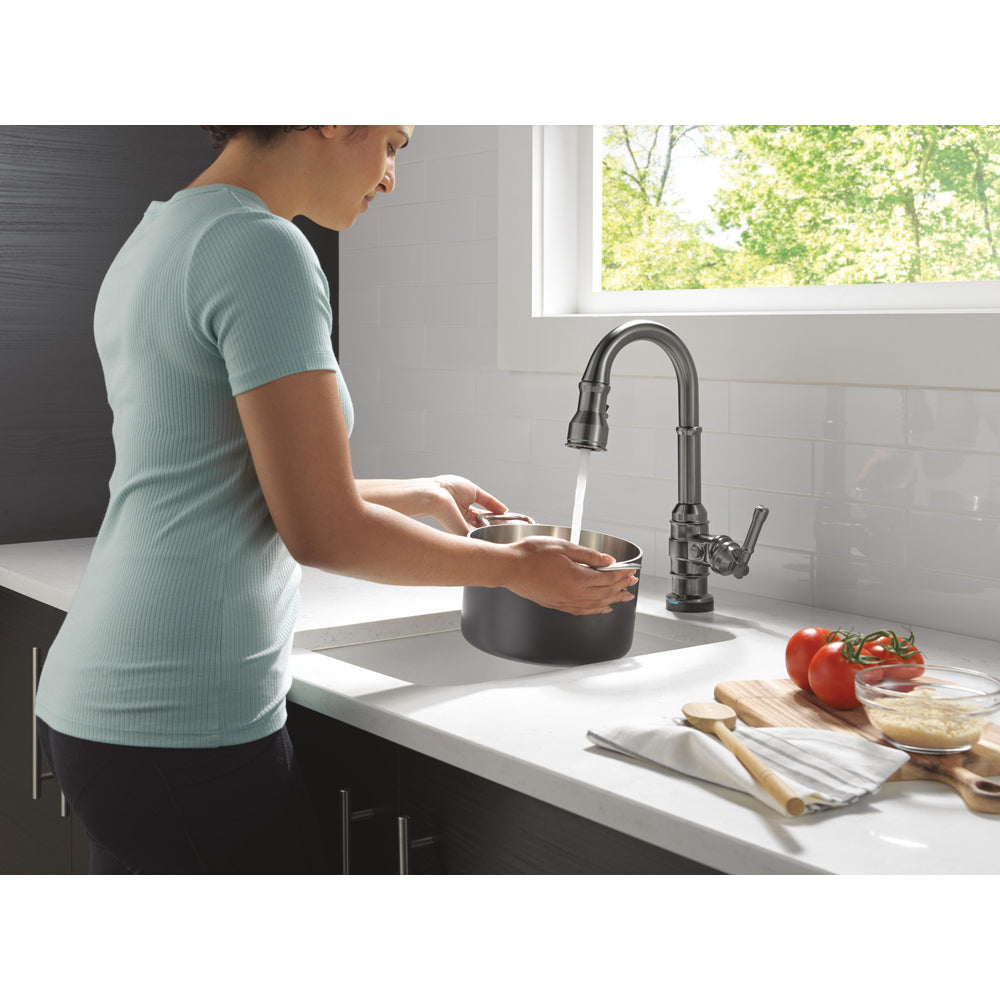Delta Broderick Touchless Pulldown Bar Faucet - 9990TL