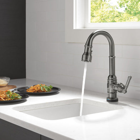 Delta Broderick Touchless Pulldown Bar Faucet - 9990TL