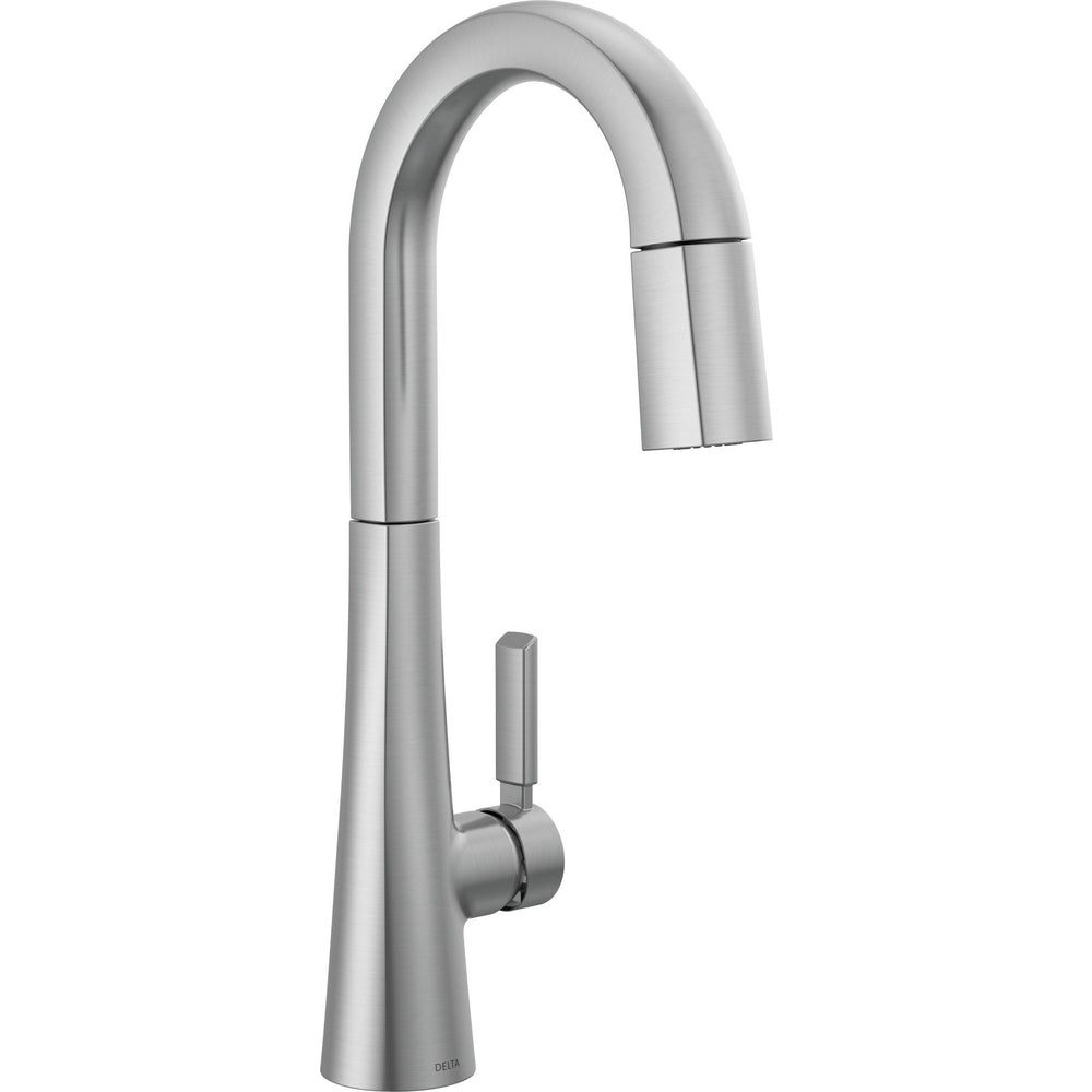 Delta Monrovia Single Handle Pull-Down Bar/Prep Faucet - 9991